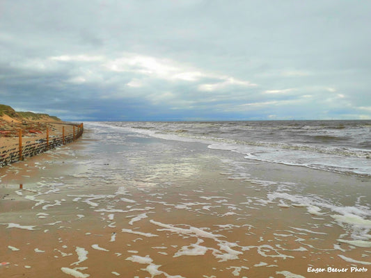 Ainsdale and Formby Beach UK Landscape Art by Chris Beever 22