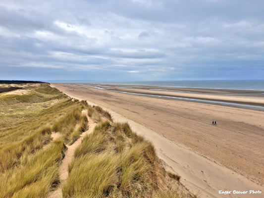 Ainsdale and Formby Beach UK Landscape Art by Chris Beever 46