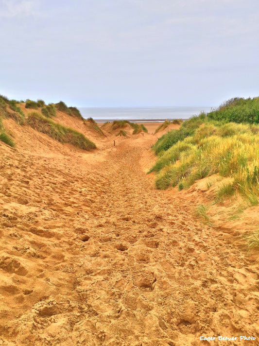 Ainsdale and Formby Beach UK Landscape Art by Chris Beever 5