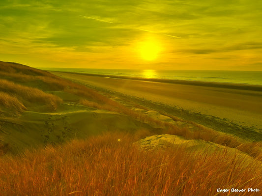 Ainsdale and Formby Beach UK Landscape Art by Chris Beever 7