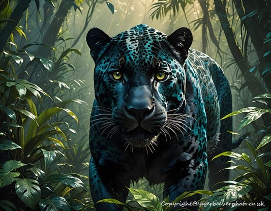 Big Cat Wildlife Art by UK Artist christopher Beever 14