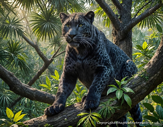 Big Cat Wildlife Art by UK Artist christopher Beever 18