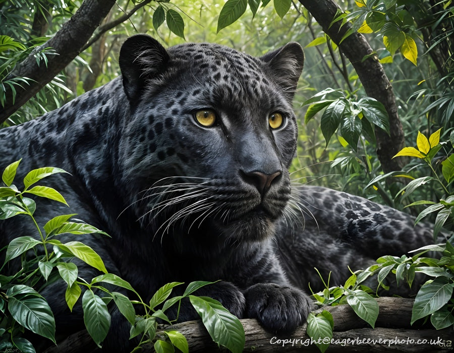 Big Cat Wildlife Art by UK Artist christopher Beever 4
