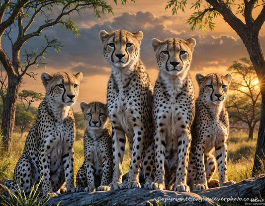 Big Cat Wildlife Art by UK Artist christopher Beever 5