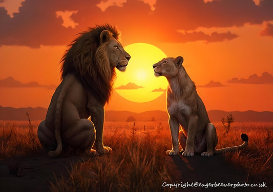 Big Cat Wildlife Art by UK Artist christopher Beever 9