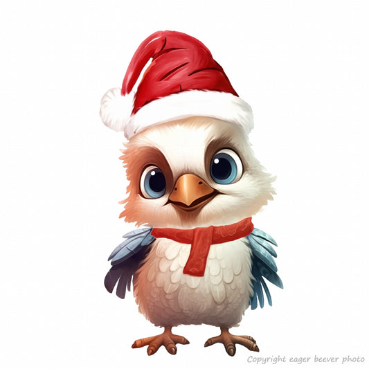 Christmas Wildlife Print Clothing Home Décor Gifts & download 103