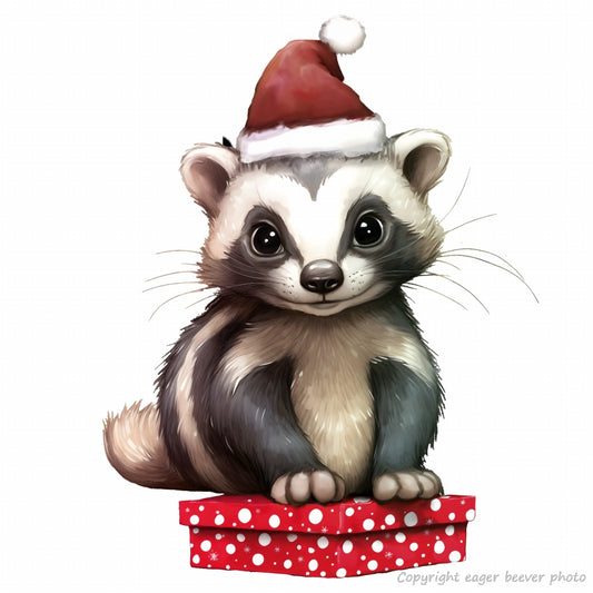 Christmas Wildlife Print Clothing Home Décor Gifts & download 56