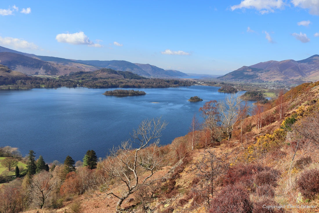 Derwent water & Ashness Bridge UK Lake District Art & Photography 5