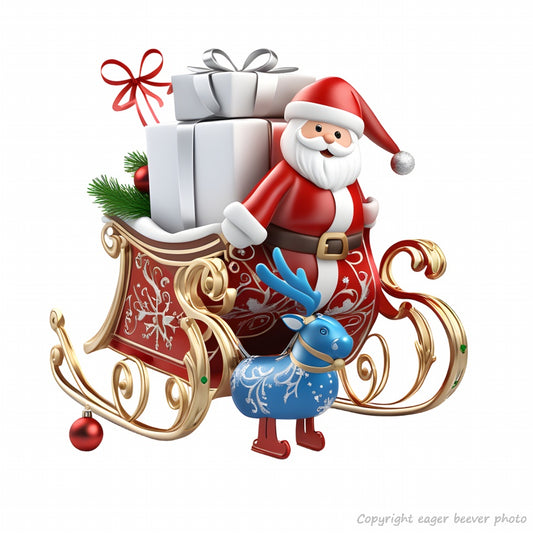 Christmas Art Print Clothing Gifts & Home Décor Design 12