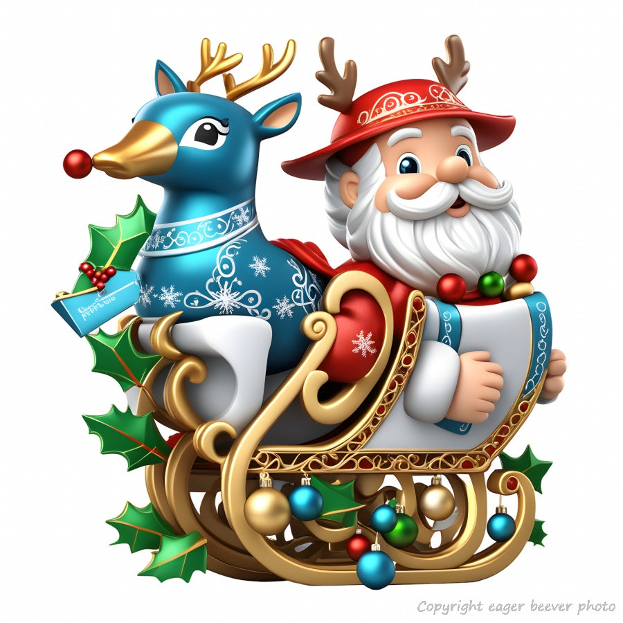 Christmas Art Print Clothing Gifts & Home Décor Design 15