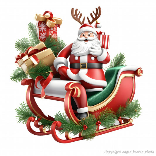 Christmas Art Print Clothing Gifts & Home Décor Design 18