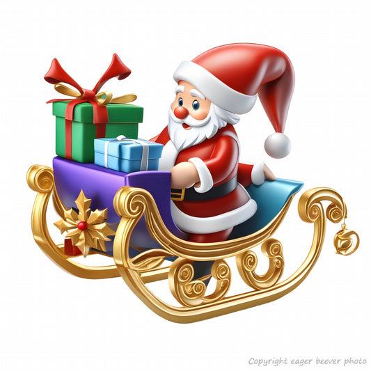 Christmas Art Print Clothing Gifts & Home Décor Design 20