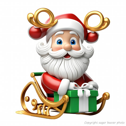 Christmas Art Print Clothing Gifts & Home Décor Design 5