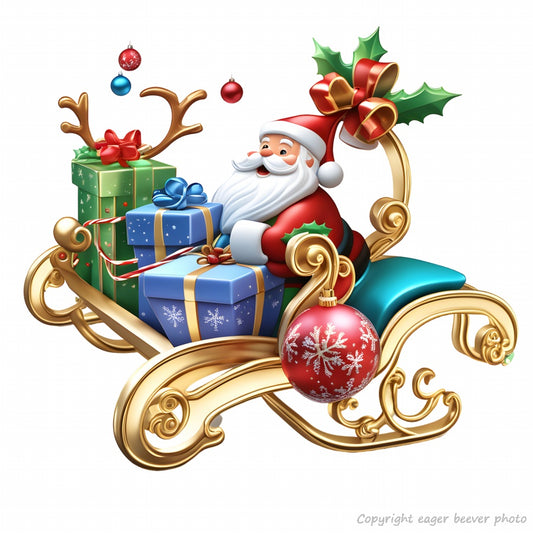 Christmas Art Print Clothing Gifts & Home Décor Design 7