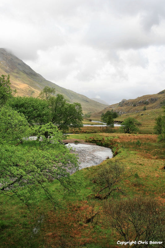 Glen Nevis & Steall Falls Scotland Landscape Art by Chris Beever 24