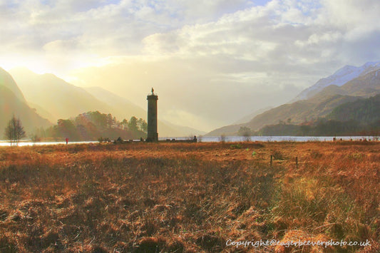 Glenfinnan & Loch Shiel Scotland Uk Landscape Art by Chris Beever 28