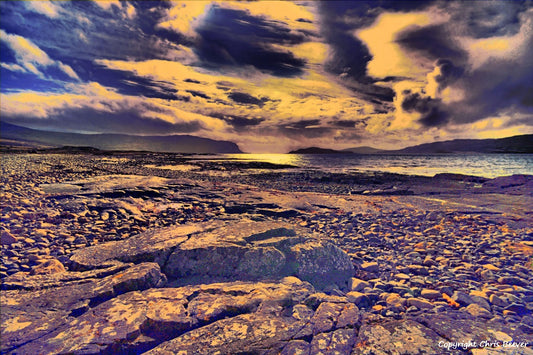 Loch na Keal Isle of Mull Scotland Landscape Art by Chris Beever 13
