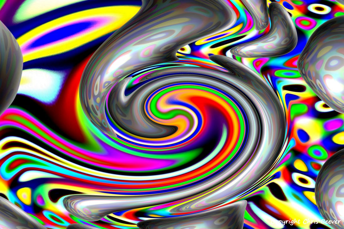 Modern Abstract Pattern Art by UK Artist Christopher Beever 45