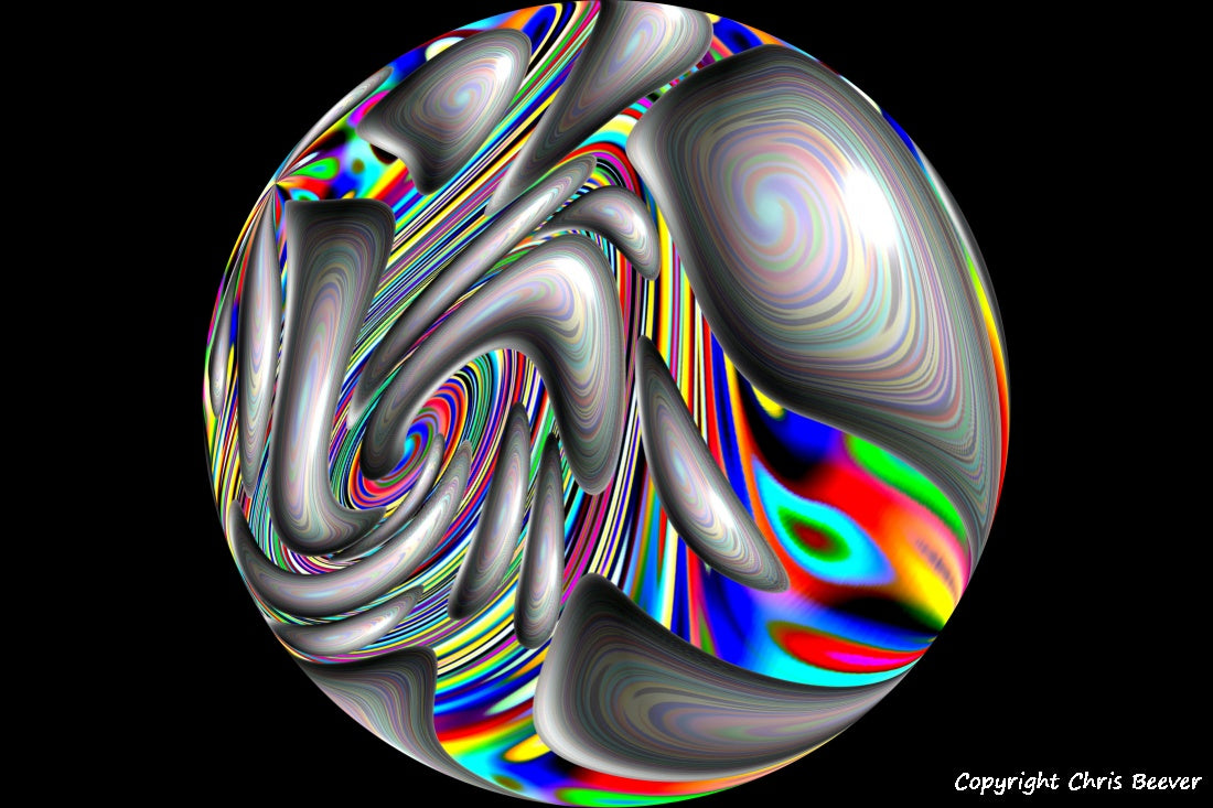 Modern Abstract Pattern Art by UK Artist Christopher Beever 69