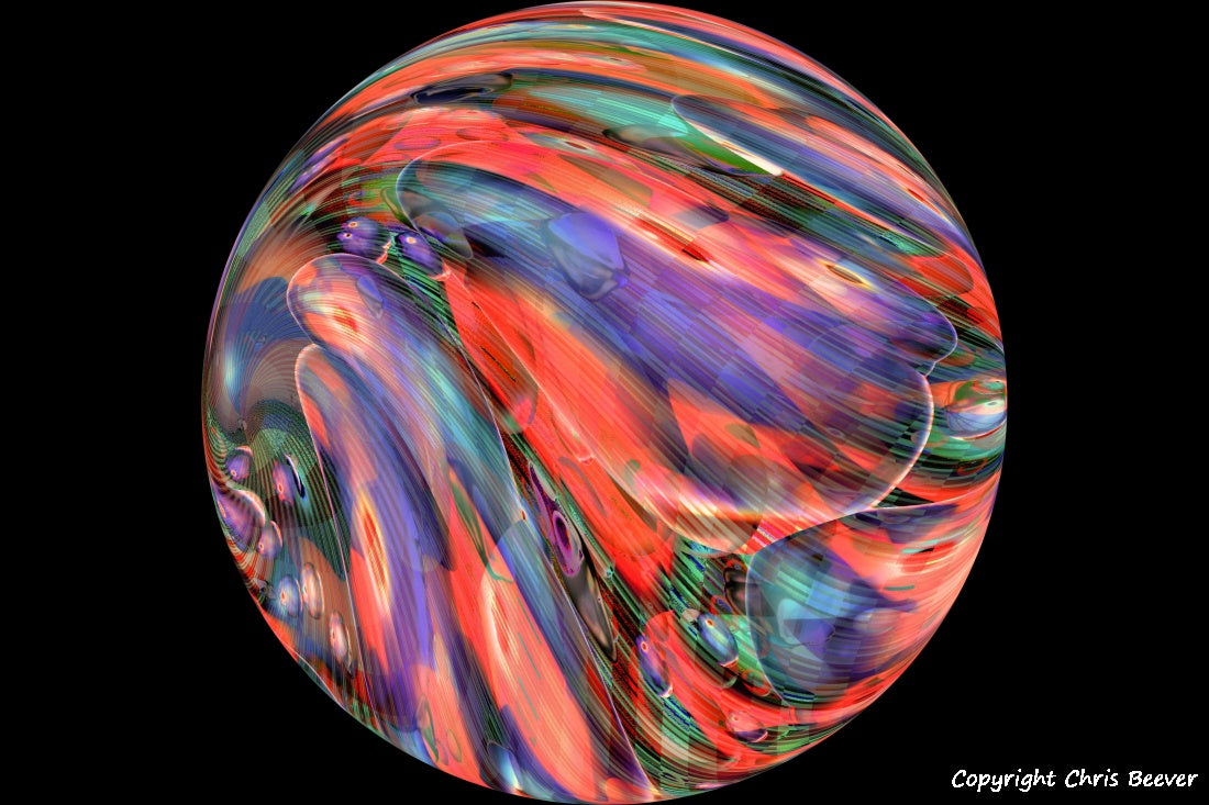 Modern Abstract Pattern Art by UK Artist Christopher Beever 86