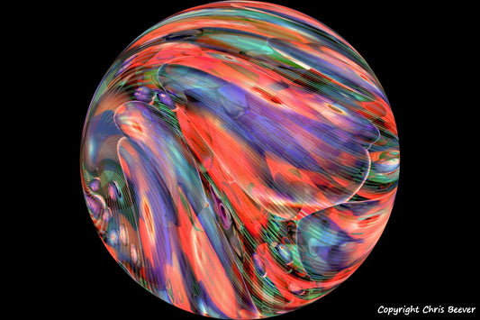 Modern Abstract Pattern Art by UK Artist Christopher Beever 86