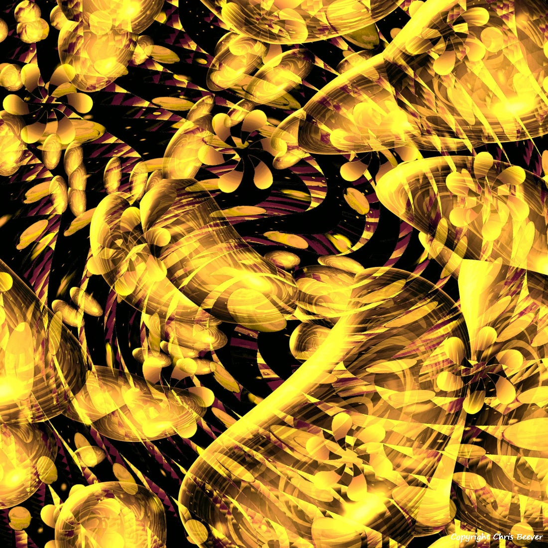 Square Modern Pattern Art by UK Artist Christopher Beever 12