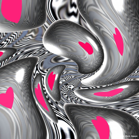 Square Modern Pattern Art by UK Artist Christopher Beever 15