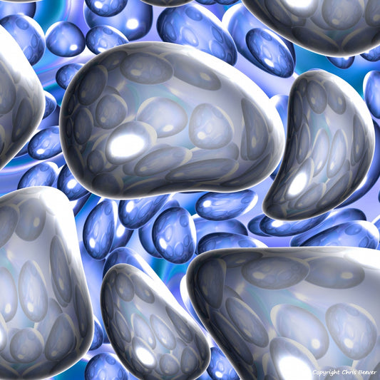 Square Modern Pattern Art by UK Artist Christopher Beever 30