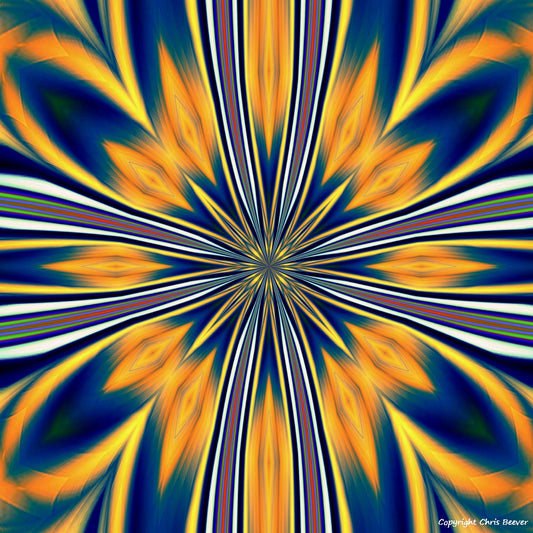 Square Modern Pattern Art by UK Artist Christopher Beever 32