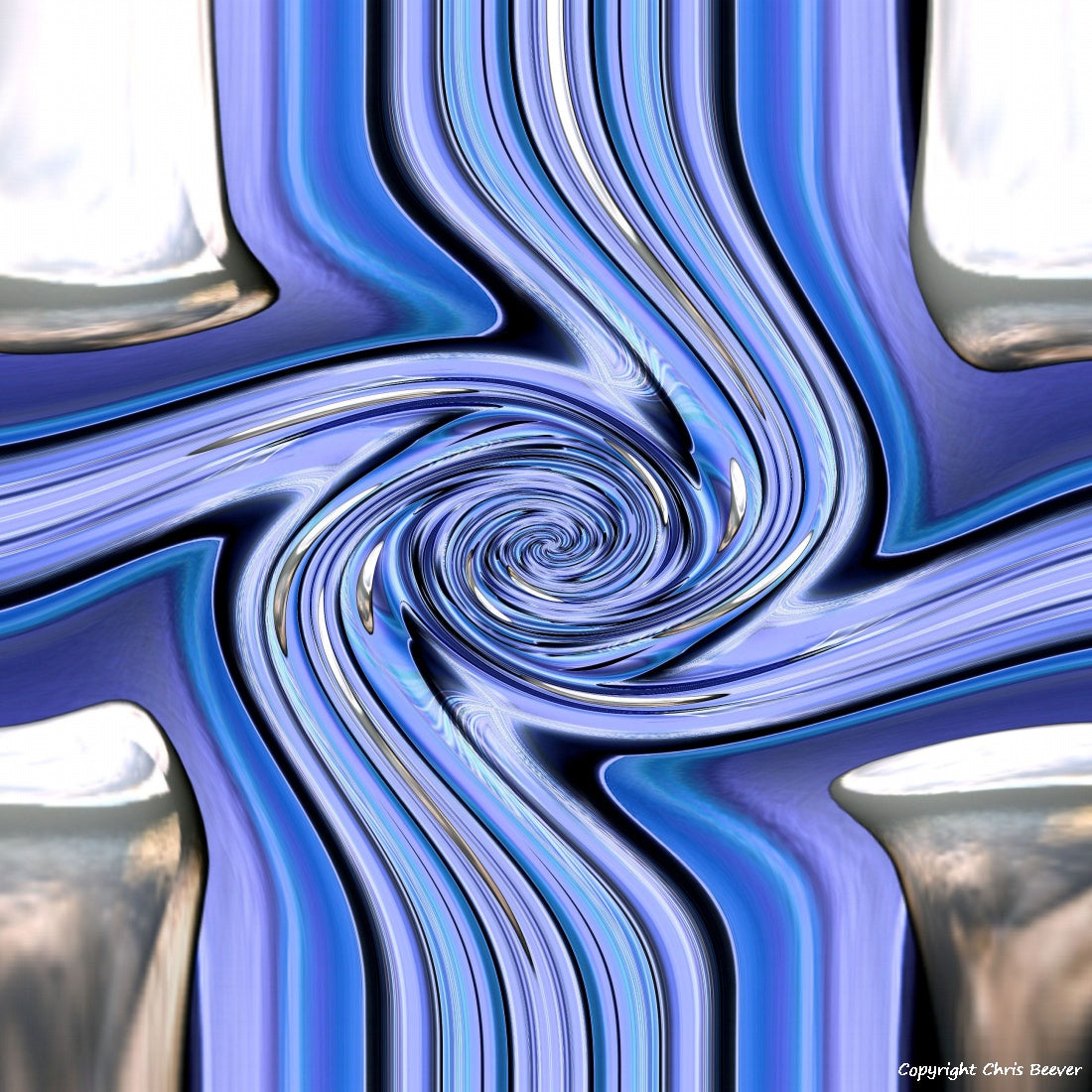 Square Modern Pattern Art by UK Artist Christopher Beever 33