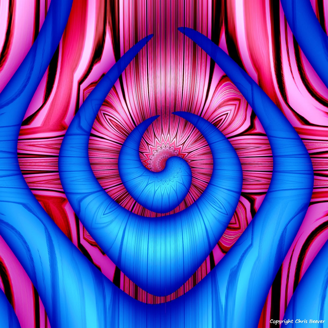 Square Modern Pattern Art by UK Artist Christopher Beever 37