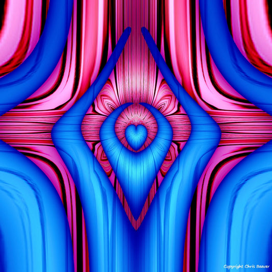 Square Modern Pattern Art by UK Artist Christopher Beever 38