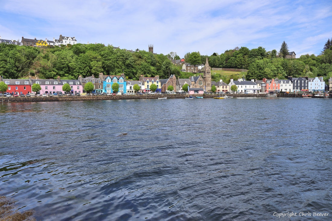Tobermory & Lighthouse Isle of Mull Landscape Art by Chris Beever 10