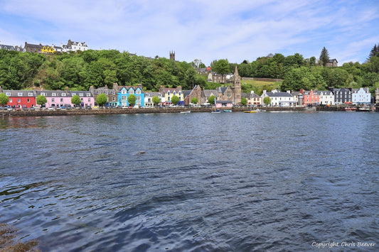 Tobermory & Lighthouse Isle of Mull Landscape Art by Chris Beever 10