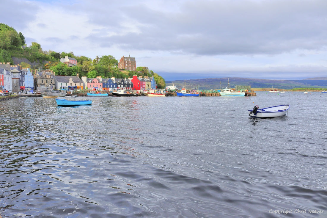 Tobermory & Lighthouse Isle of Mull Landscape Art by Chris Beever 12