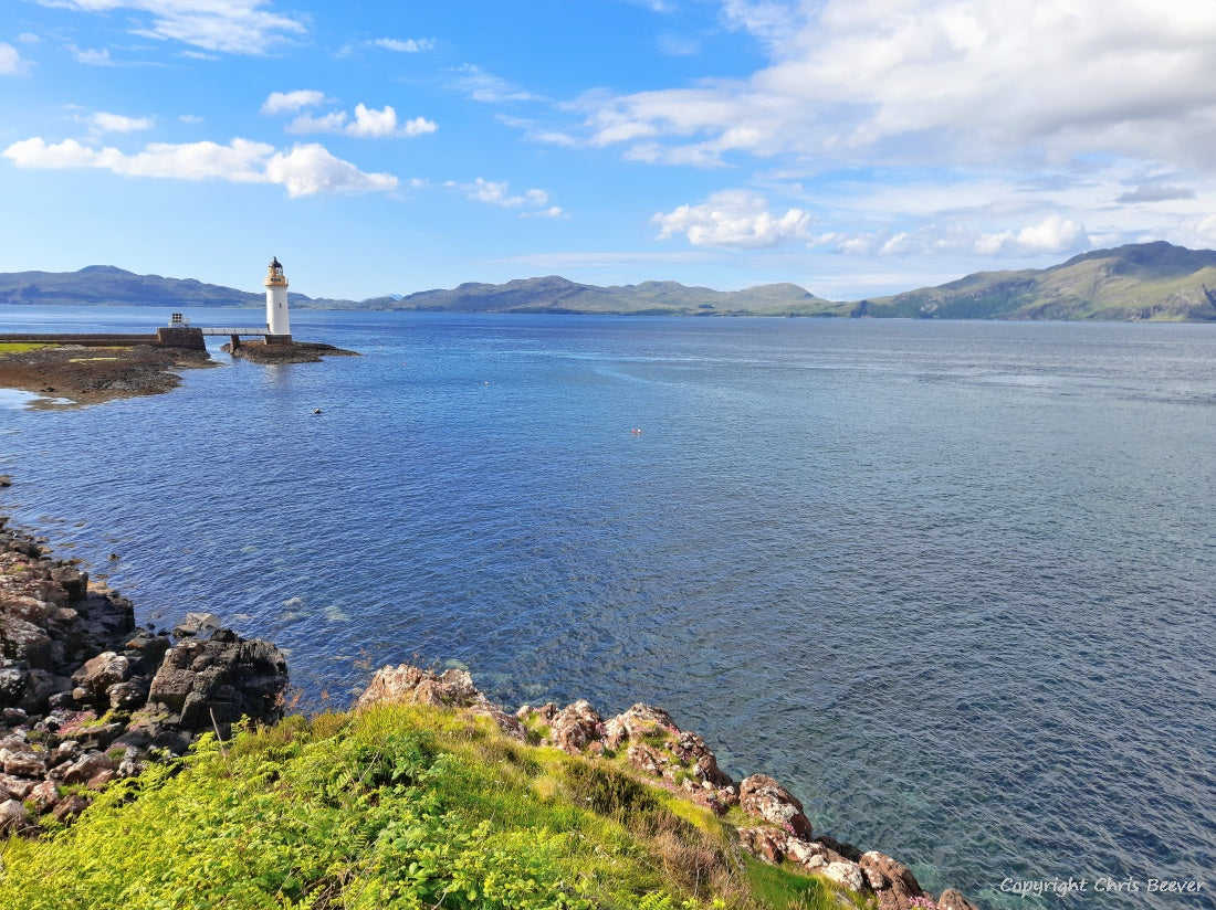 Tobermory & Lighthouse Isle of Mull Landscape Art by Chris Beever 19