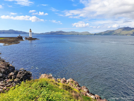 Tobermory & Lighthouse Isle of Mull Landscape Art by Chris Beever 19