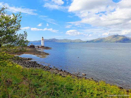 Tobermory & Lighthouse Isle of Mull Landscape Art by Chris Beever 21