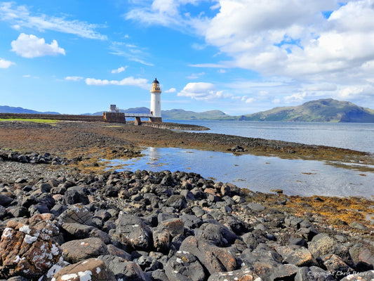 Tobermory & Lighthouse Isle of Mull Landscape Art by Chris Beever 29