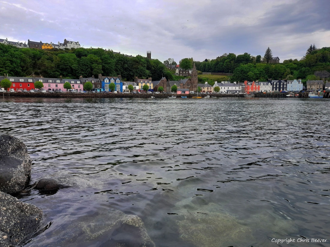 Tobermory & Lighthouse Isle of Mull Landscape Art by Chris Beever 30