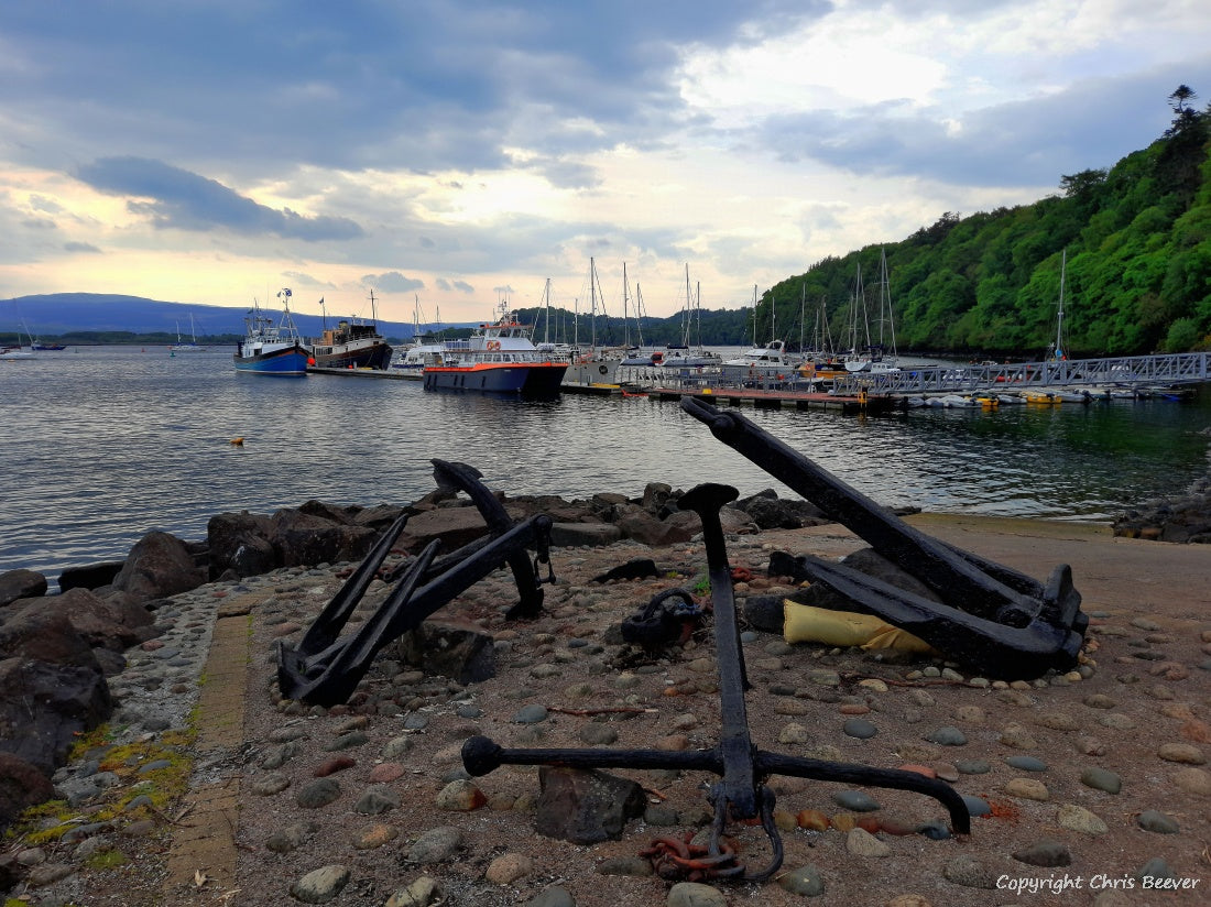 Tobermory & Lighthouse Isle of Mull Landscape Art by Chris Beever 31