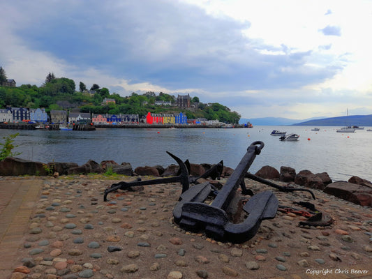 Tobermory & Lighthouse Isle of Mull Landscape Art by Chris Beever 32
