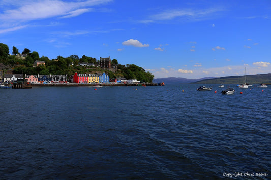 Tobermory & Lighthouse Isle of Mull Landscape Art by Chris Beever 33