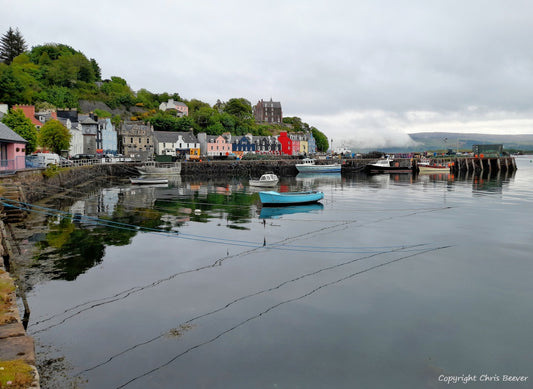 Tobermory & Lighthouse Isle of Mull Landscape Art by Chris Beever 34