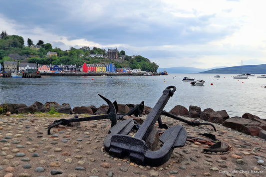 Tobermory & Lighthouse Isle of Mull Landscape Art by Chris Beever 5