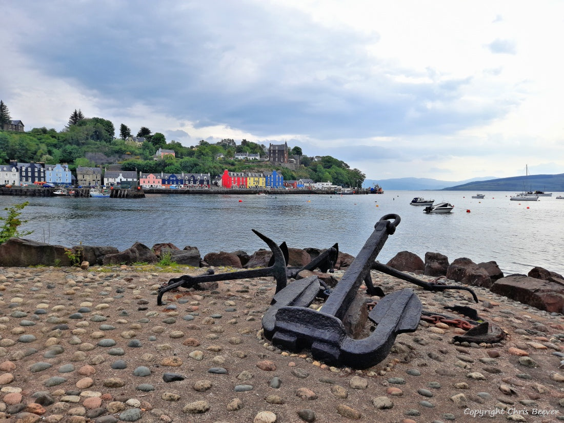 Tobermory & Lighthouse Isle of Mull Landscape Art by Chris Beever 6