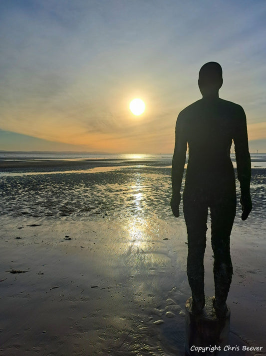 Antony Gormley another place Landscape Art by Christopher beever 11