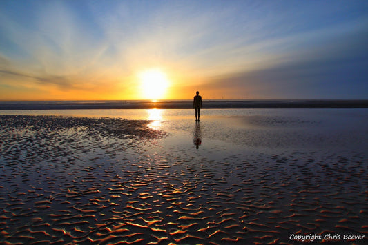 Antony Gormley another place Landscape Art by Christopher beever 13