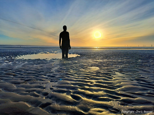 Antony Gormley another place Landscape Art by Christopher beever 16