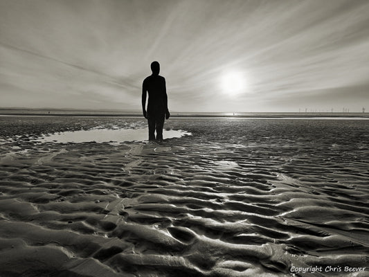 Antony Gormley another place Landscape Art by Christopher beever 17